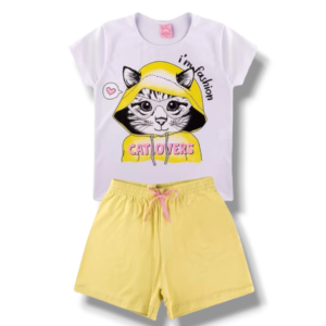 Conjunto Juvenil Gatinha