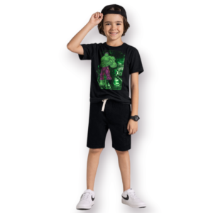 Camiseta Infantil Hulk