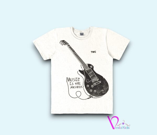 Camiseta Batonê Guitarra