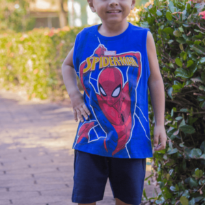 Camiseta Regata Homem Aranha